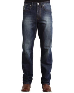 Stetson Modern Fit "V" Stitched Jeans - Big & Tall -Western Desert Shop 013746 L7 P2