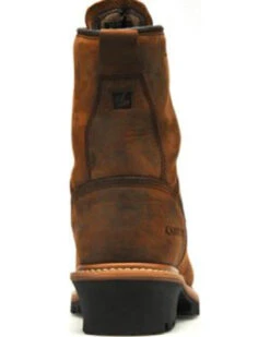 Carolina Men's Waterproof Insulated Logger Boots - Steel Toe -Western Desert Shop 0502V5 41 BK
