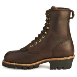 Chippewa Men's Waterproof Insulated 8" Logger Boots - Steel Toe -Western Desert Shop 050B09 B3 LT