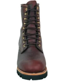 Chippewa Men's Waterproof Insulated 8" Logger Boots - Steel Toe -Western Desert Shop 050B09 B3 P4