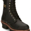 Chippewa Men's Waterproof & Insulated 8" Logger Boots - Steel Toe -Western Desert Shop 050G56 89 P1