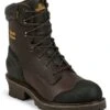 Chippewa 8" Waterproof & Insulated Lace-up Logger Boots - Composite Toe -Western Desert Shop 050K49 47 P1