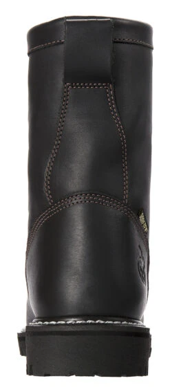 Georgia Boot Men's Insulated Low Heel Logger Work Boots - Round Toe -Western Desert Shop 050R21 89 BK