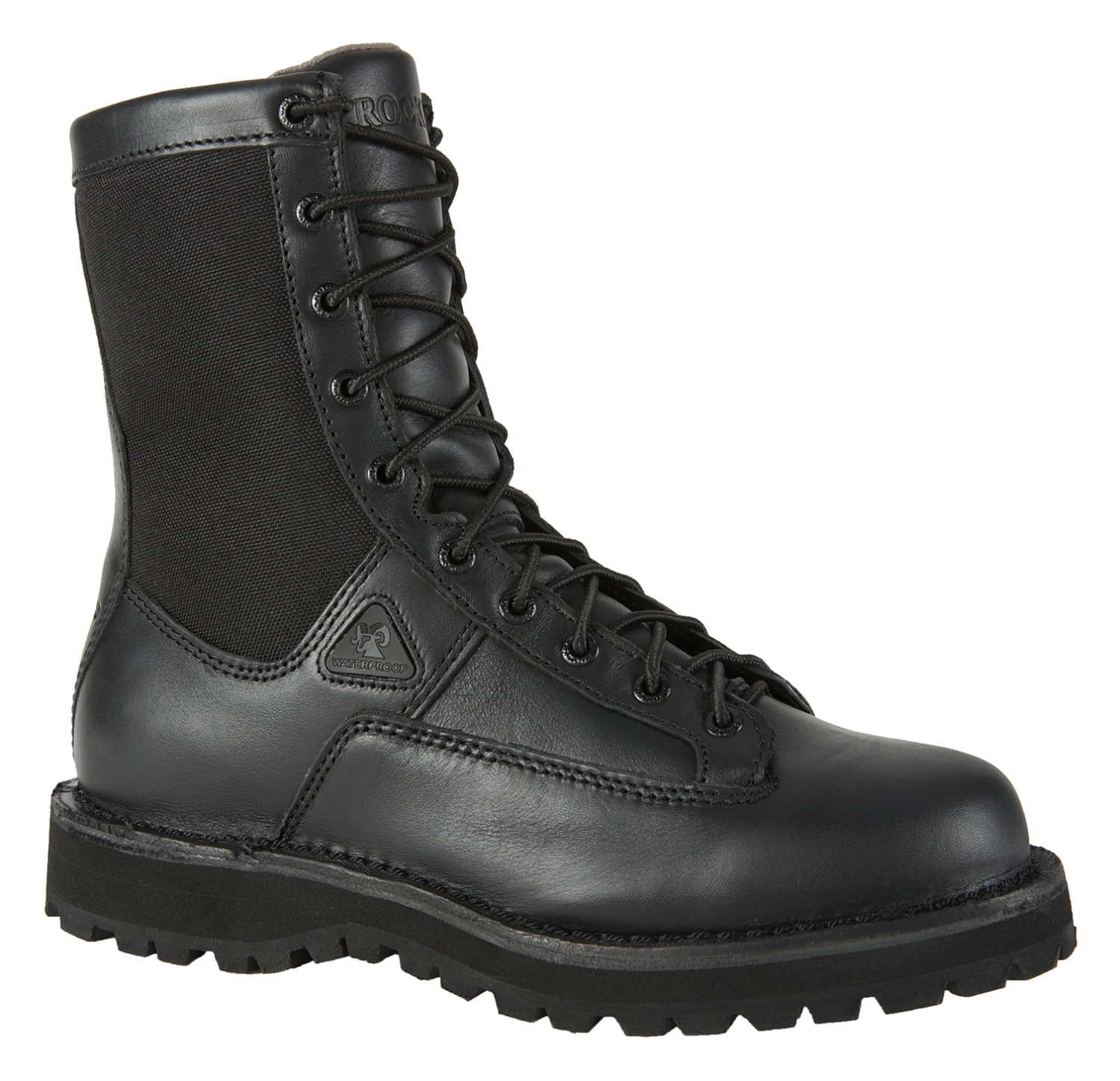 Rocky Men's Portland Waterproof Lace-To-Toe Duty Boots - Round Toe 3 Rocky Men's Portland Waterproof Lace-To-Toe Duty Boots - Round Toe