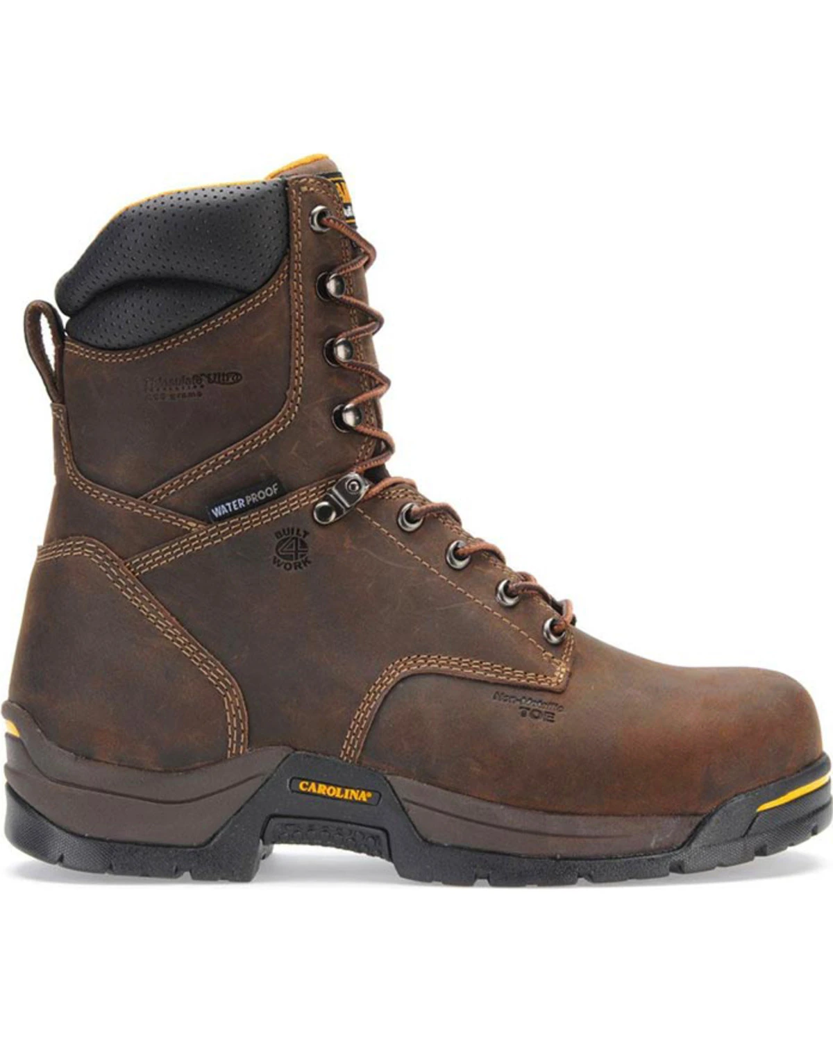 Carolina Men's 8" Waterproof Insulated Work Boots - Composite Toe 4 Carolina Men's 8" Waterproof Insulated Work Boots - Composite Toe - Image 2