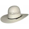 Hat Biz Men's Natural Open Bangora Straw Western Hat -Western Desert Shop 2000062333 000 P1