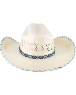 Charlie 1 Horse Girls' Natural Straw Hat -Western Desert Shop 2000207643 101 D2