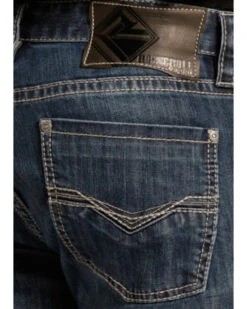Rock & Roll Denim Men's Small "V" Reflex Revolver Slim Straight Jeans -Western Desert Shop 2000212741 402 D2
