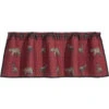 HiEnd Accents Quilted Woodland Plaid Valance