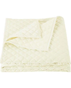 HiEnd Accents Cream Velvet Super Queen Quilt