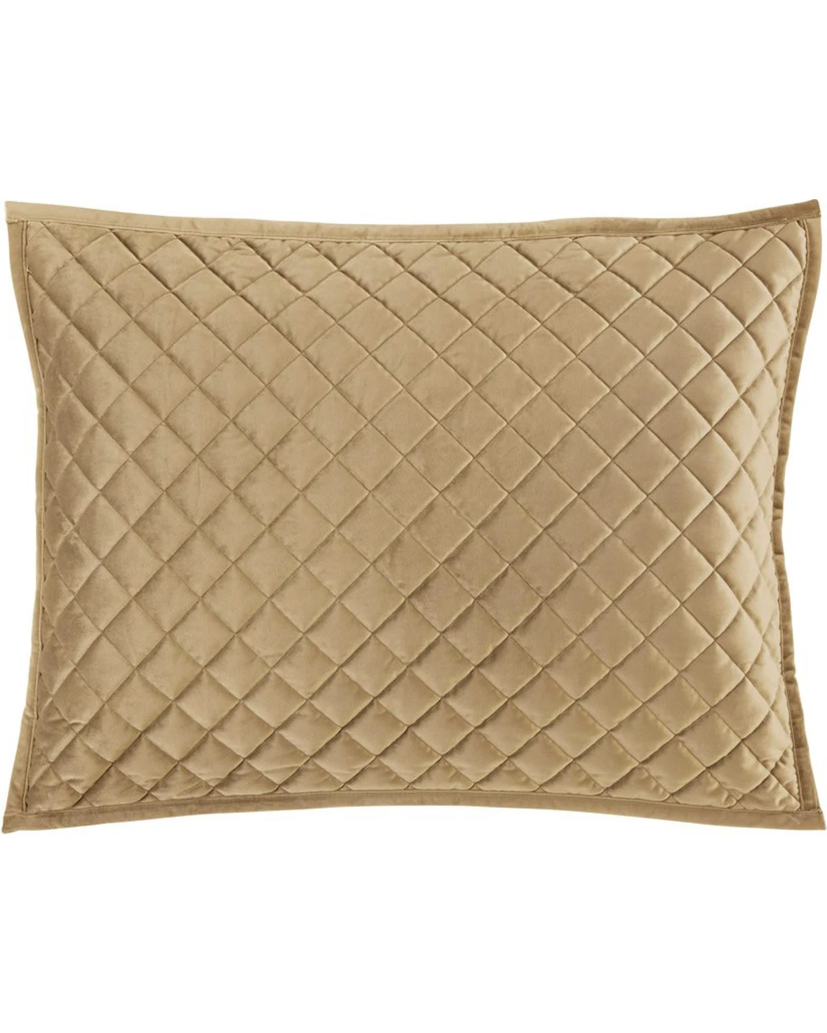 HiEnd Accents Standard Oatmeal Diamond Quilted Shams 3 HiEnd Accents Standard Oatmeal Diamond Quilted Shams