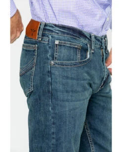 Wrangler Men's No.44 Slim Straight Leg McAllen Jeans -Western Desert Shop 2000238151 400 D2