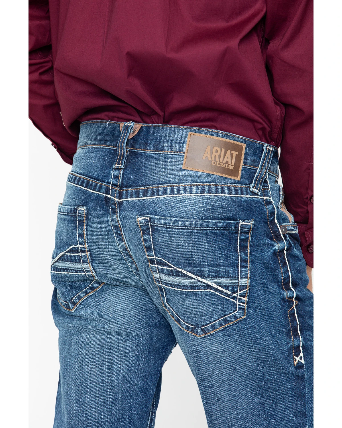 Ariat Men's M4 Preston Silverton Boot Jeans 7 Ariat Men's M4 Preston Silverton Boot Jeans - Image 5