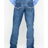 Cinch Men's Ian Dark Stonewash Slim Fit Boot Cut Jeans -Western Desert Shop 2000240164 402 P1