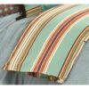 HiEnd Accents Turquoise Serape Duvet Cover - Super Queen -Western Desert Shop 2000243067 440 P1