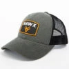 Hawx® Men's Grey Patch Logo Trucker Cap -Western Desert Shop 2000258263 020 P1