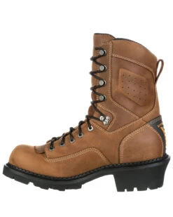 Georgia Boot Men's Comfort Core Waterproof Insulated Logger Boots - Composite Toe -Western Desert Shop 2000272134 200 P3