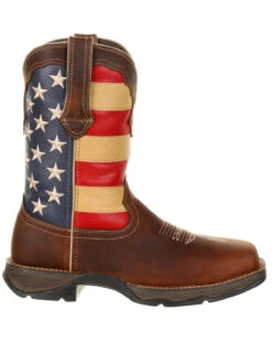 Durango Women's Lady Rebel Patriotic Flag Work Boots - Steel Toe -Western Desert Shop 2000273957 200 P2