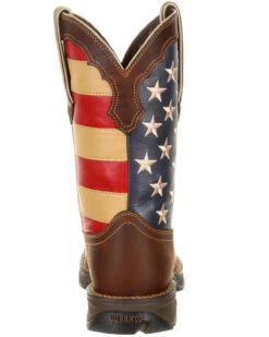 Durango Women's Lady Rebel Patriotic Flag Work Boots - Steel Toe -Western Desert Shop 2000273957 200 P4