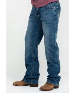 Rock & Roll Denim Men's X Stitch Double Barrel Relaxed Straight Jeans -Western Desert Shop 2000283474 400 P6