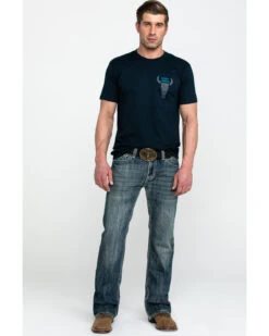 Rock & Roll Denim Men's Pistol Med Bootcut Jeans -Western Desert Shop 2000283476 400 P3