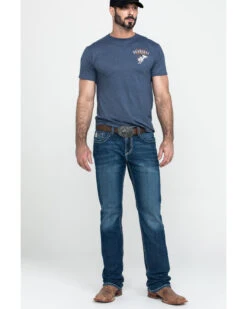 Cinch Men's Ian Medium Stone Wash Slim Boot Jeans -Western Desert Shop 2000288366 402 P6