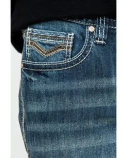 Rock & Roll Cowboy Men's Reflex Double Barrel Relaxed Bootcut Jeans -Western Desert Shop 2000289965 400 P4