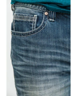 Rock & Roll Denim Men's Reflex Double Barrel Vintage Stretch Relaxed Straight Jeans 11 Rock & Roll Denim Men's Reflex Double Barrel Vintage Stretch Relaxed Straight Jeans -Western Desert Shop 2000289969 400 P4