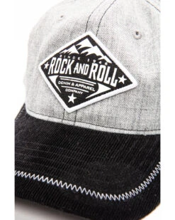 Rock & Roll Cowboy Men's Mountain Logo Patch Cap -Western Desert Shop 2000290025 020 P6
