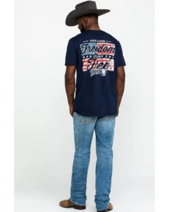 Cody James Core Men's Clover Leaf Light Wash Stretch Slim Straight Jeans -Western Desert Shop 2000290856 400 P5