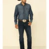 Cody James Men's Switchback Dark Wash Stretch Slim Bootcut Jeans -Western Desert Shop 2000308347 400 P1
