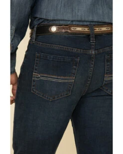 Cody James Men's Switchback Dark Wash Stretch Slim Bootcut Jeans 11 Cody James Men's Switchback Dark Wash Stretch Slim Bootcut Jeans -Western Desert Shop 2000308347 400 P5