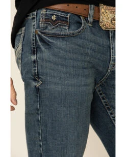 Cody James Core Men's High Roller Top Tier Medium Wash Stretch Slim Bootcut Jeans -Western Desert Shop 2000312860 400 P3