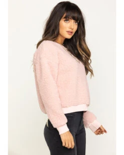 Eyeshadow Women's Fuzzy Sweatshirt -Western Desert Shop 2000313198 650 P3