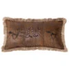 Carstens Home Running Horses Western Faux Leather Throw Pillow -Western Desert Shop 2000315002 200 P1