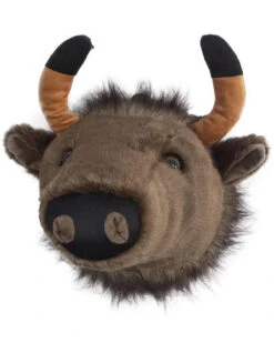 Carstens Home Plush Buffalo Large Trophy Head