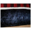 Carstens Home Solid Black Plush Velvet Bed Skirt - Queen -Western Desert Shop 2000315024 001 P1