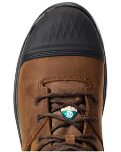 Ariat Men's Turbo Outlaw Waterproof Work Boots - Carbon Toe -Western Desert Shop 2000321404 201 P4