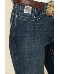 Cinch Men's White Label Performance Dark Relaxed Straight Jeans -Western Desert Shop 2000323611 402 P5