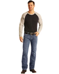 Rock & Roll Denim Men's FR Pistol Light Classic Straight Work Jeans -Western Desert Shop 2000323862 400 P5