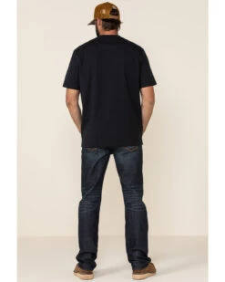 Moonshine Spirit Men's Eating Iron Dark Stretch Slim Straight Jeans -Western Desert Shop 2000325524 400 P5