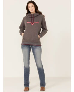 Kimes Ranch Women's Two-Scoops Logo Hoodie Sweatshirt -Western Desert Shop 2000326218 022 P4