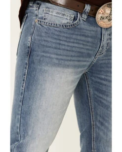 Rock & Roll Denim Men's Light Vintage Revolver Stretch Slim Straight Jeans -Western Desert Shop 2000333354 400 P4