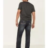 Rock & Roll Denim Men's Dark Vintage Double Barrel Stretch Relaxed Straight Jeans -Western Desert Shop 2000334315 400 P1