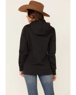HOOey Women's Charcoal Layin Low Logo Graphic Hoodie -Western Desert Shop 2000337410 022 P4