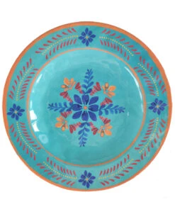 HiEnd Accents Bonita Melamine 4pc Collection Salad Plates