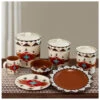 HiEnd Accents Del Sol Southwestern 19pc Dinnerware & Canister Set -Western Desert Shop 2000337774 900 P1