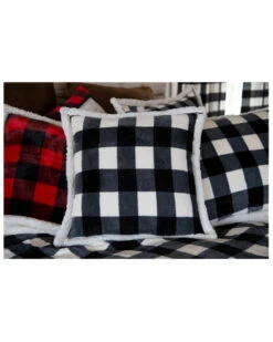 Carstens Black & White King Lumberjack Plaid Bedding Set -Western Desert Shop 2000339743 100 P3