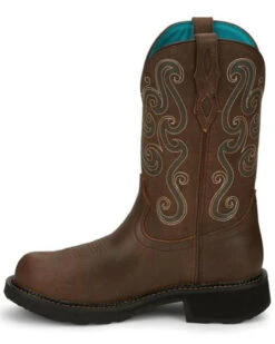 Justin Women's Tasha Waterproof Western Work Boots - Steel Toe -Western Desert Shop 2000340881 200 P3