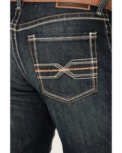 Ariat Men's M4 Cobalt Dark Wash Stretch Relaxed Straight Jeans -Western Desert Shop 2000341785 400 P4